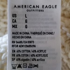 Beige sweater ,L , American Eagle.